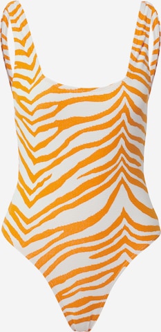 BeckSöndergaard Swimsuit 'Ella' in Orange: front