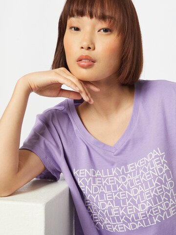 KENDALL + KYLIE Shirt in Purple