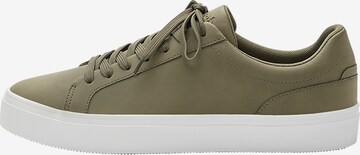 Pull&Bear Platform trainers in Green