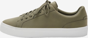 Pull&Bear Platform trainers in Green