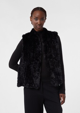 COMMA Weste in Schwarz