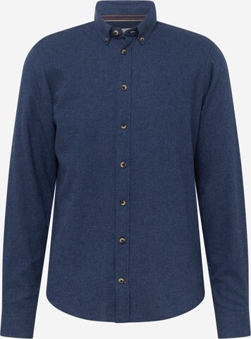 BLEND Button Up Shirt 'Burley' in Blue: front