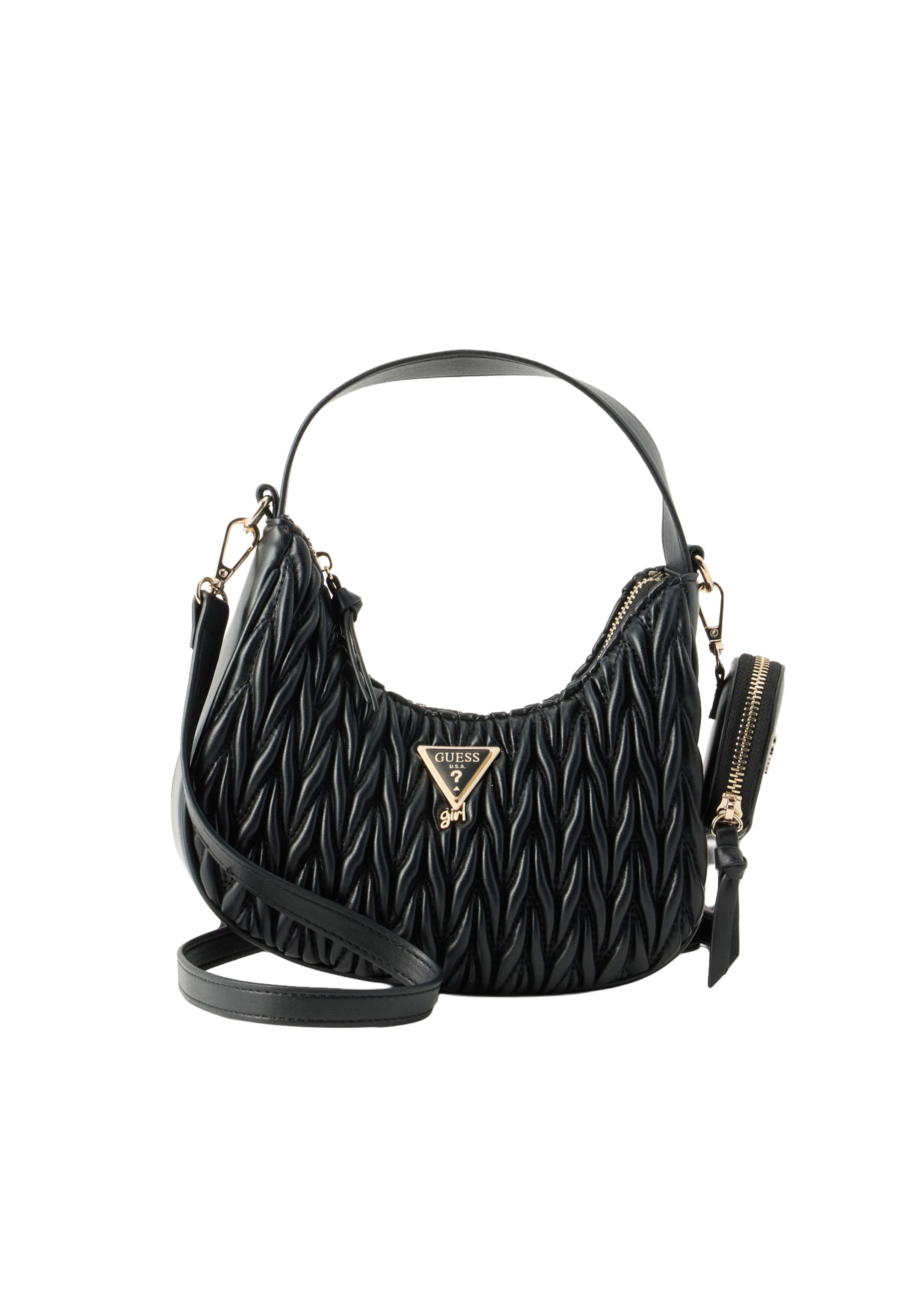 GUESS - Mala em preto: frente