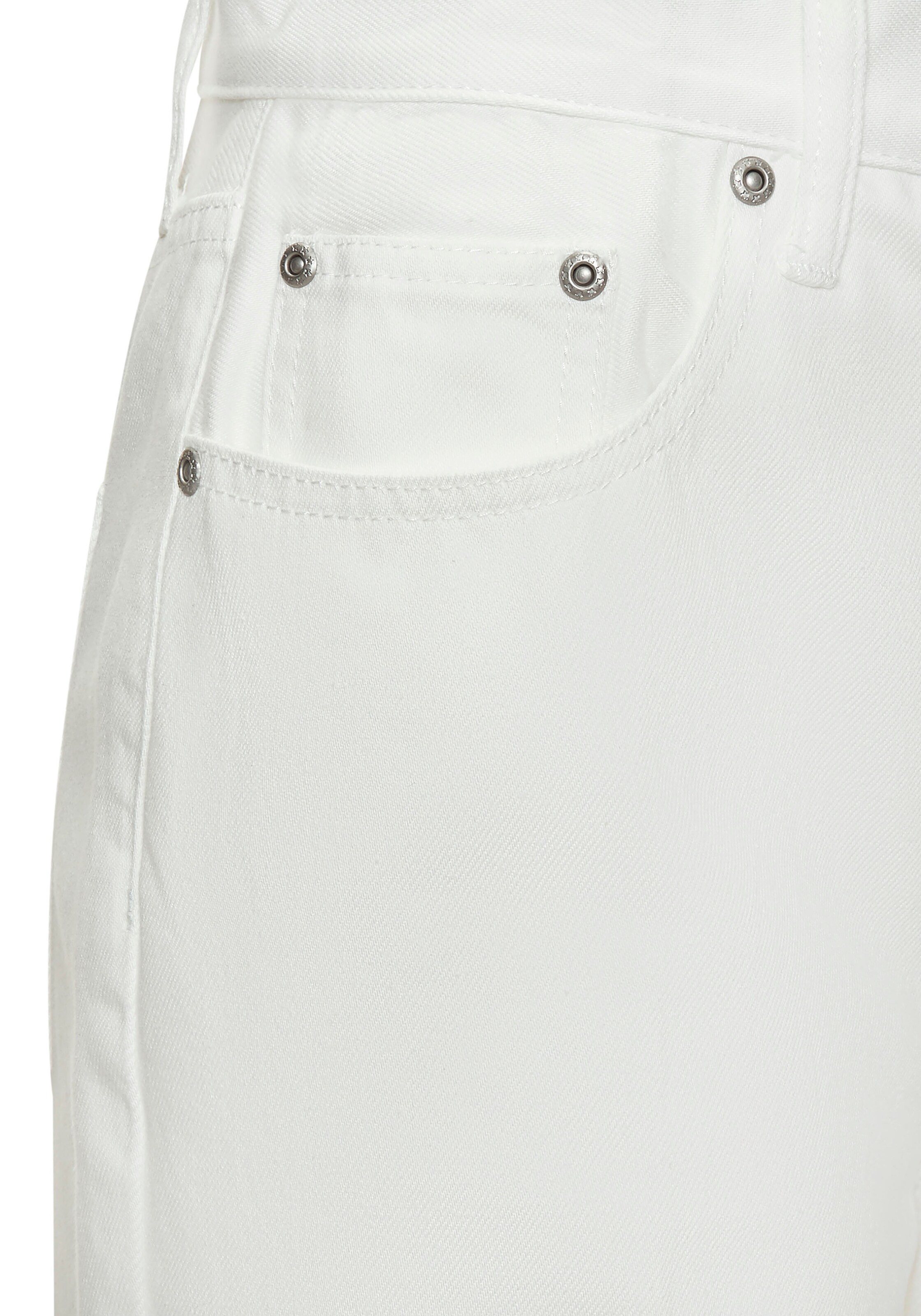 LASCANA Wide Leg Farkut värissä valkoinen