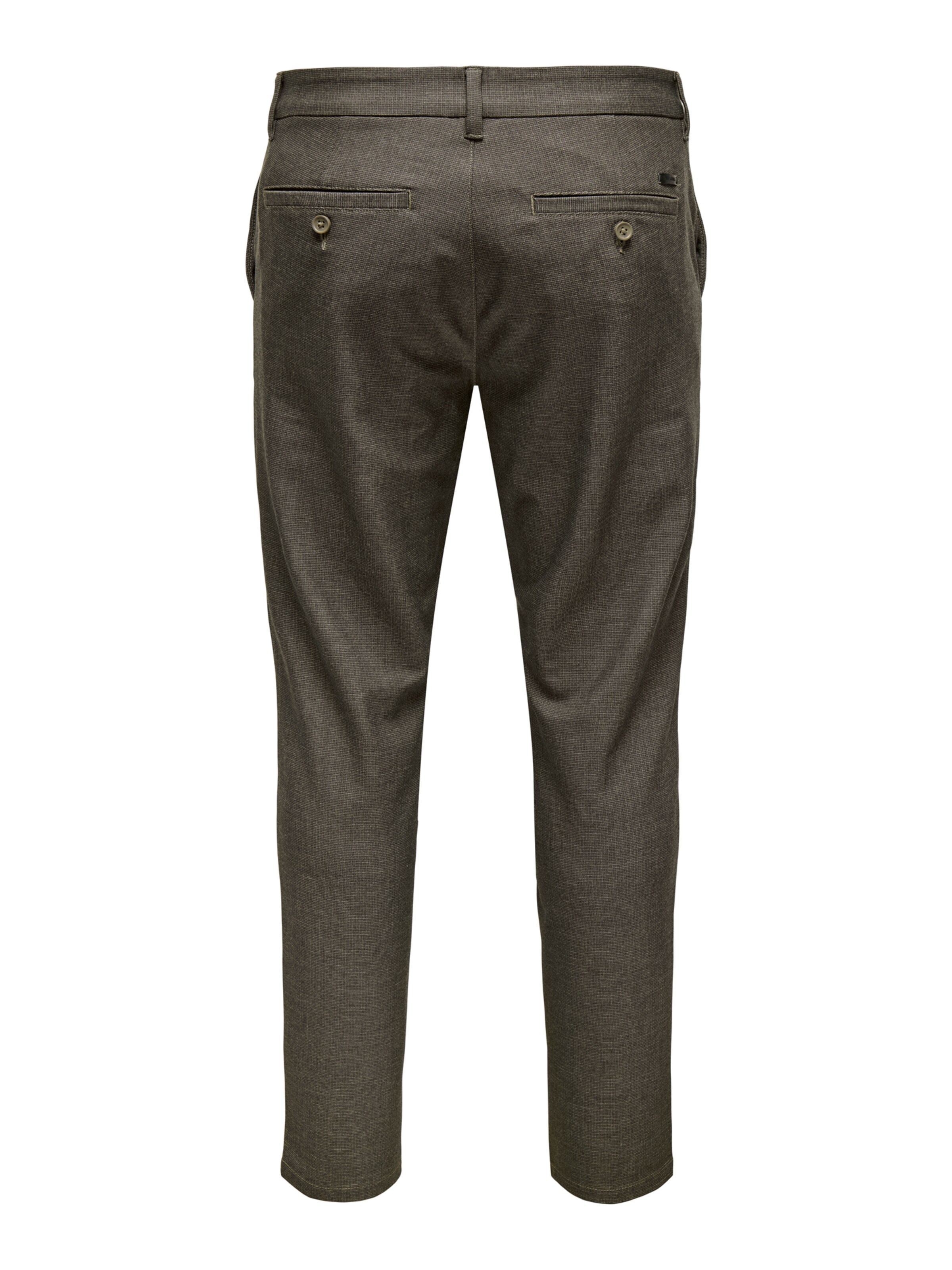 Only & Sons Slimfit Παντελόνι τσίνο 'ONSBRAD' σε καφέ