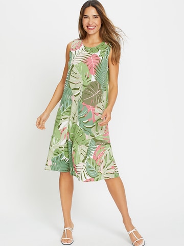 Olsen Dress in Green: front