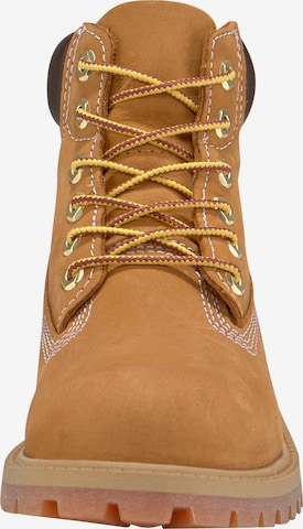 TIMBERLAND Schnürstiefel in Braun