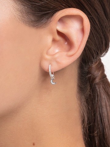 Thomas Sabo Earrings 'Single' in Silver