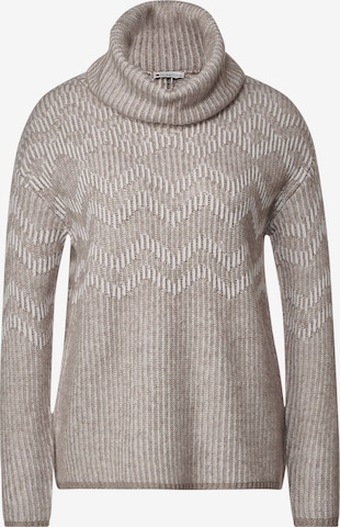 STREET ONE Pullover in Beige: predná strana