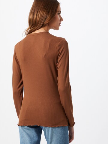 OBJECT Shirt 'JAMIE' in Brown