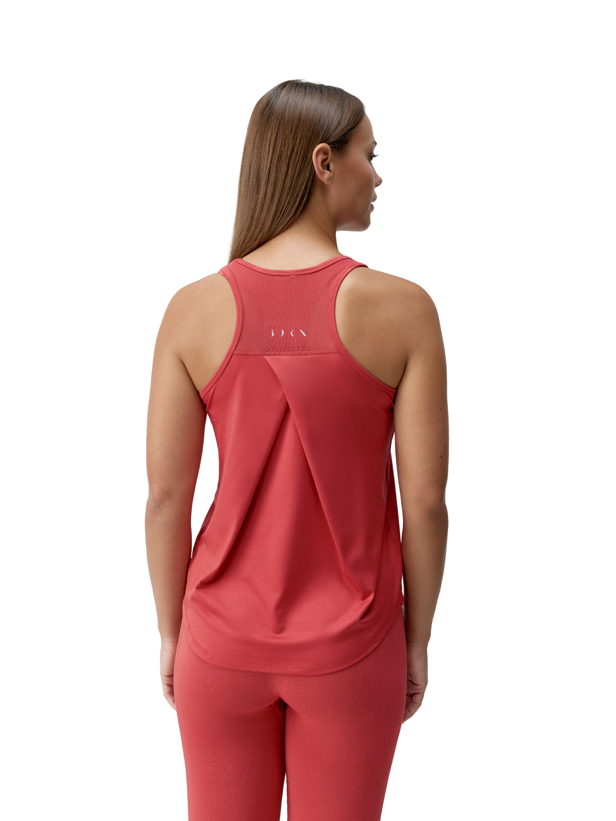 Born Performance shirt ' Aiku ' in Orange