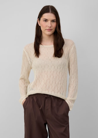 s.Oliver Sweater in Beige: front