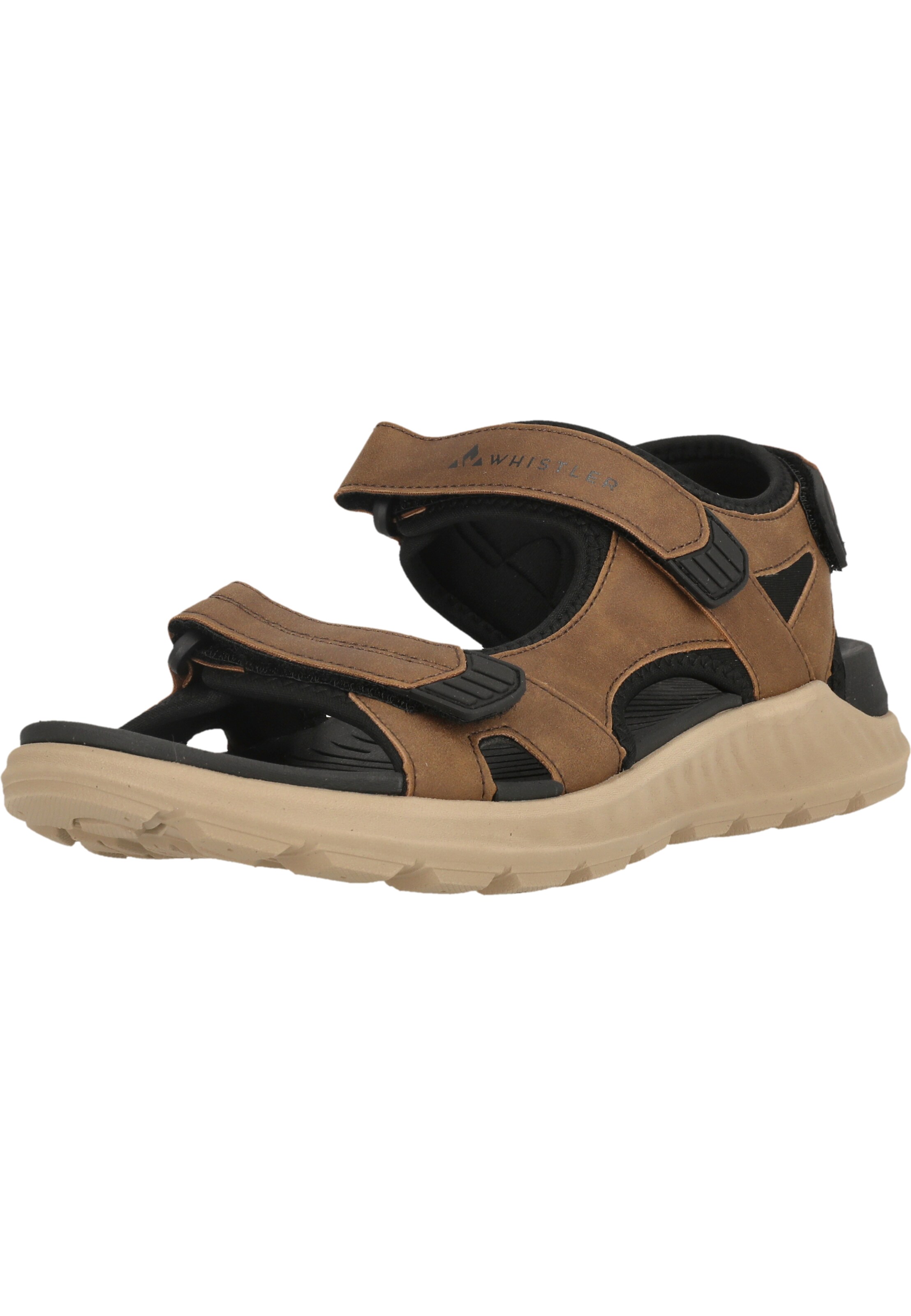 Whistler Sandal 'Tiberius' in Brown: front