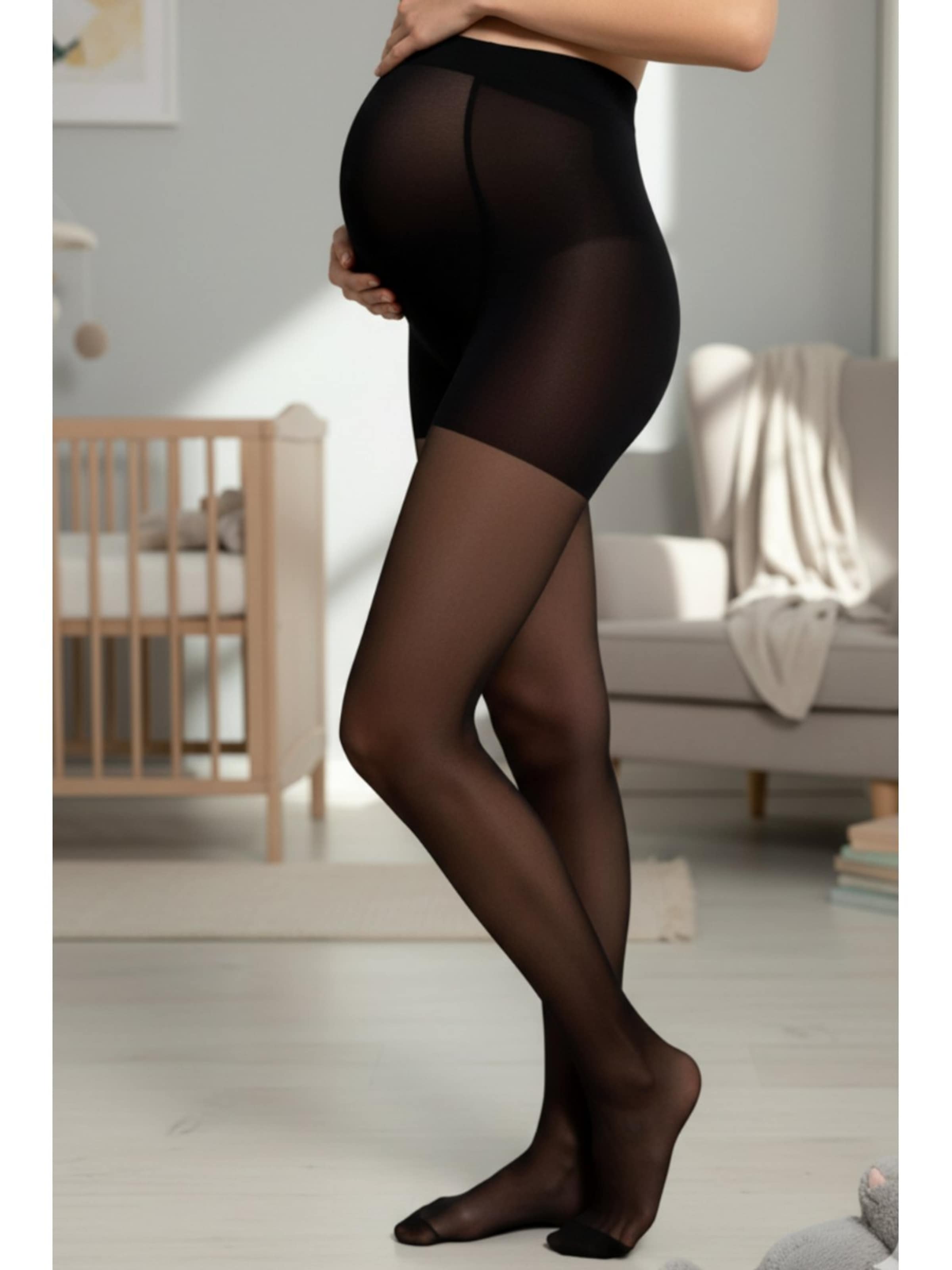 Collant 'MAMMA DONNA 20 DEN maternity tights' di Sokisahtel in nero
