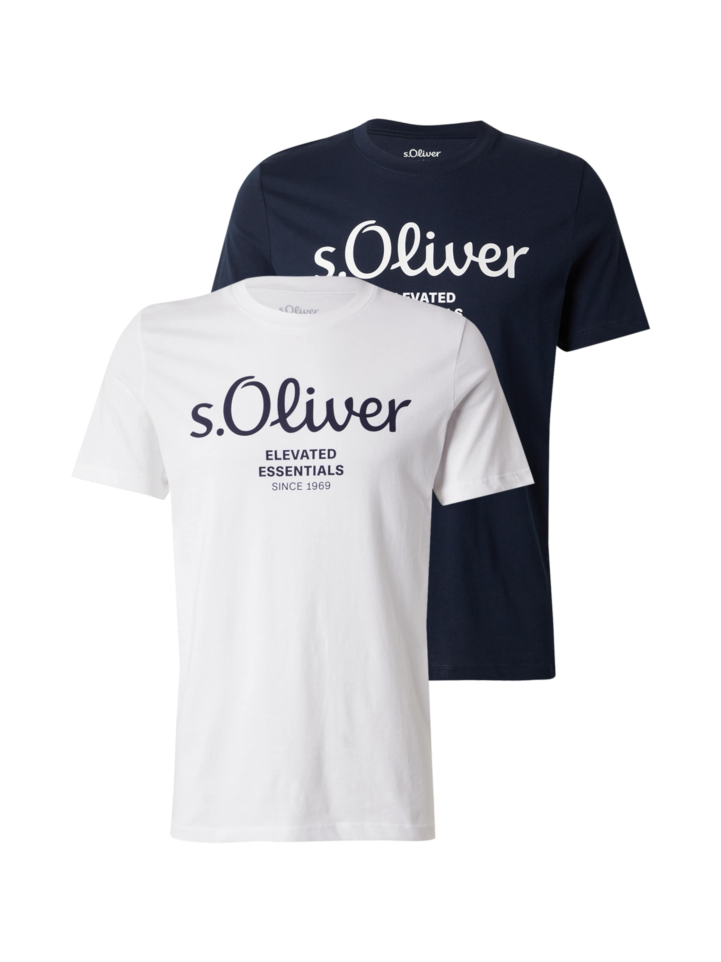 s.Oliver Tričko - Modrá: predná strana