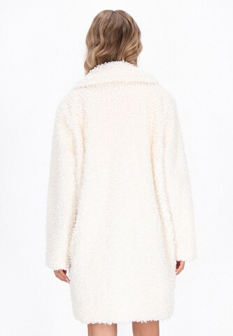 Manteau mi-saison IZIA en blanc