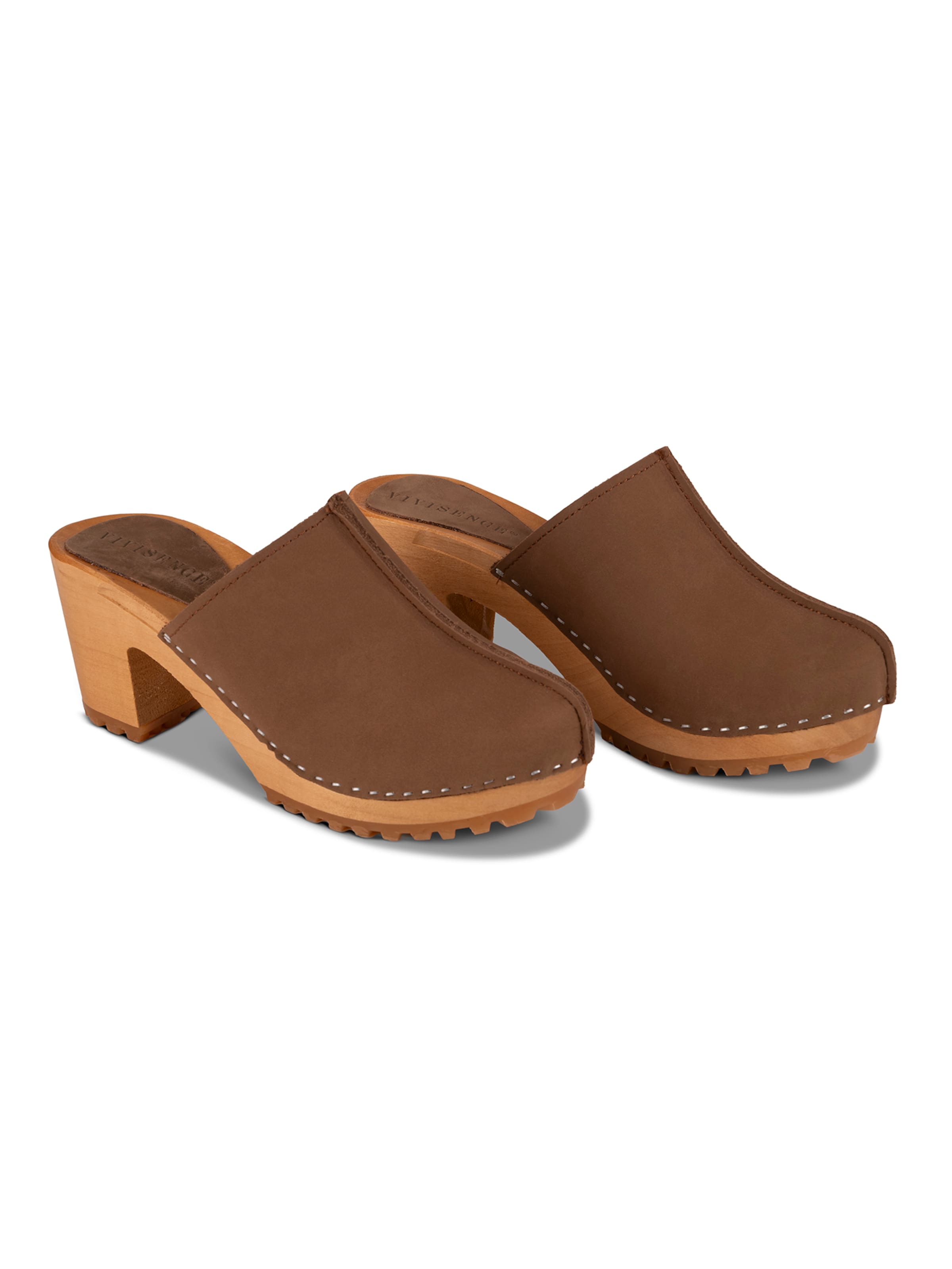 Vivisence Clogs 'B0004' in Bruin