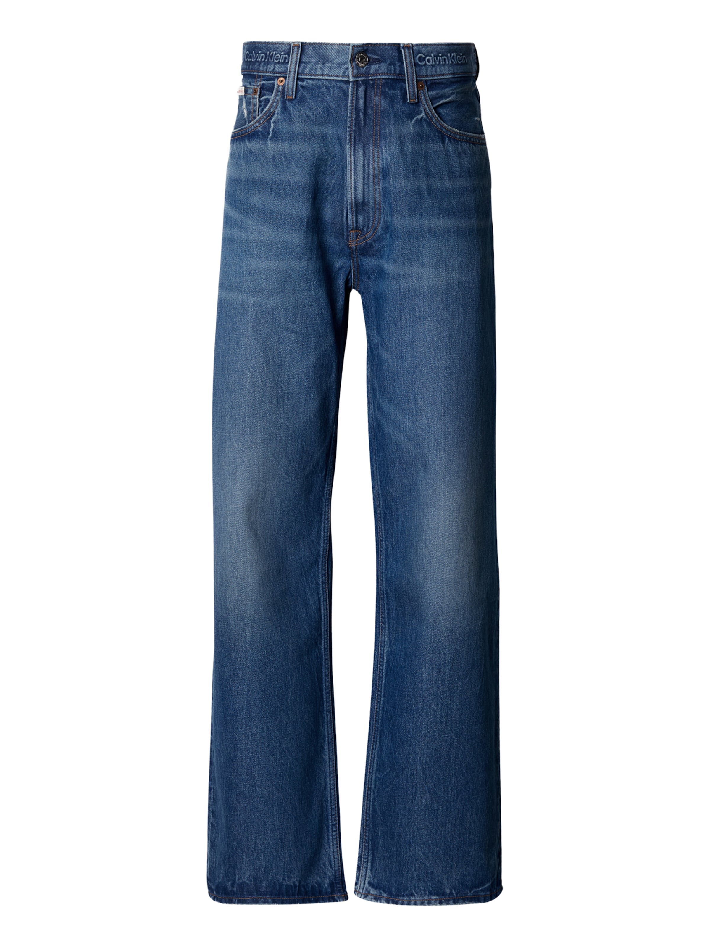 Calvin Klein Jeans - Ropa ancha Vaquero en azul: frente