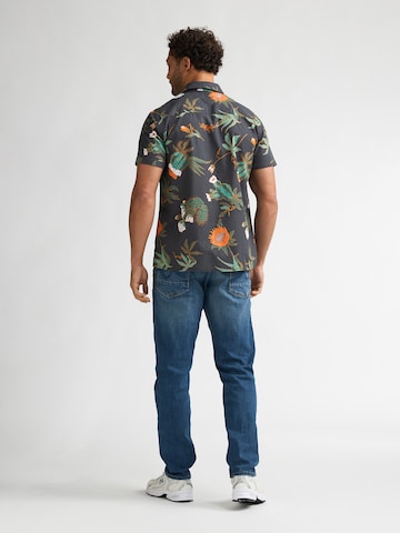 Petrol Industries Regular fit Overhemd in Zwart