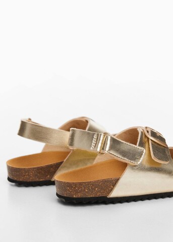 MANGO KIDS Sandals 'Carla' in Gold