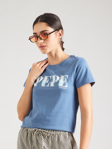 Pepe Jeans T-Shirt 'BRIA' in Blau: Vorderseite