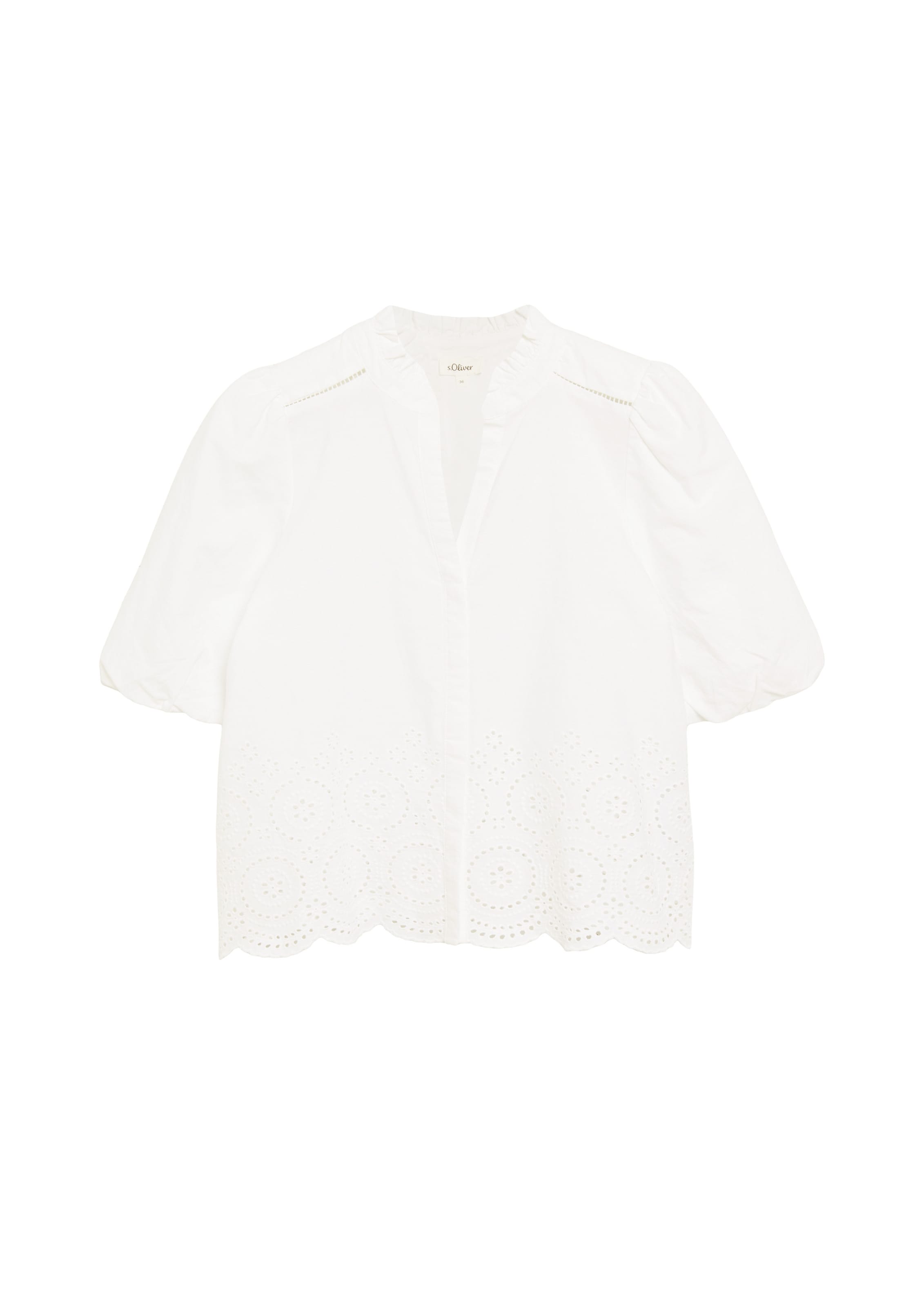 s.Oliver Blouse in White: front