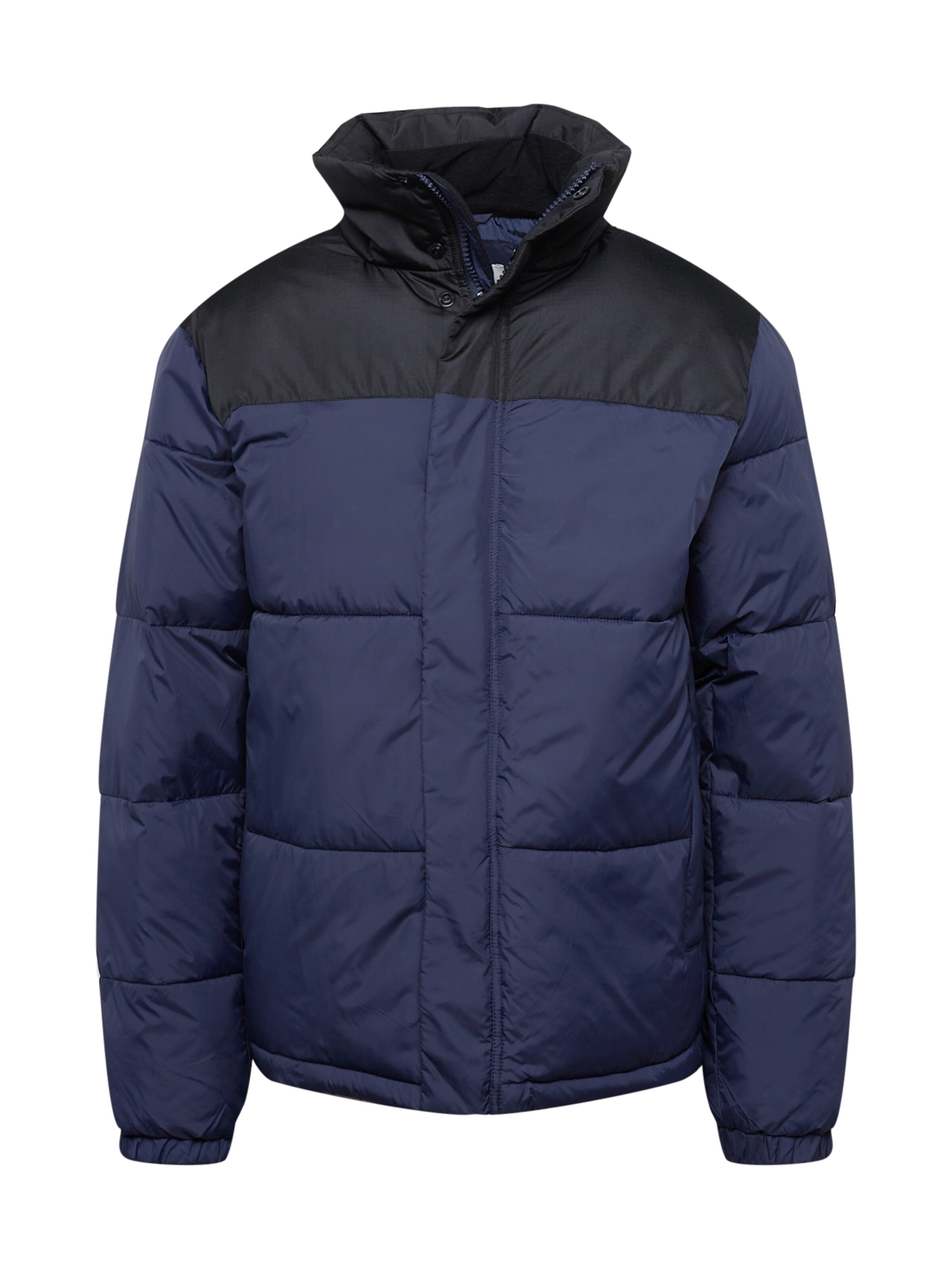 !Solid Winterjas in Blauw: voorkant
