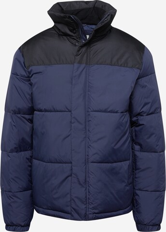 !Solid Winter jacket in Blue: front