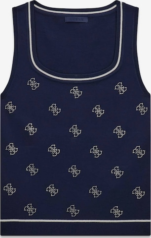 GUESS Knitted Top in Blue: front