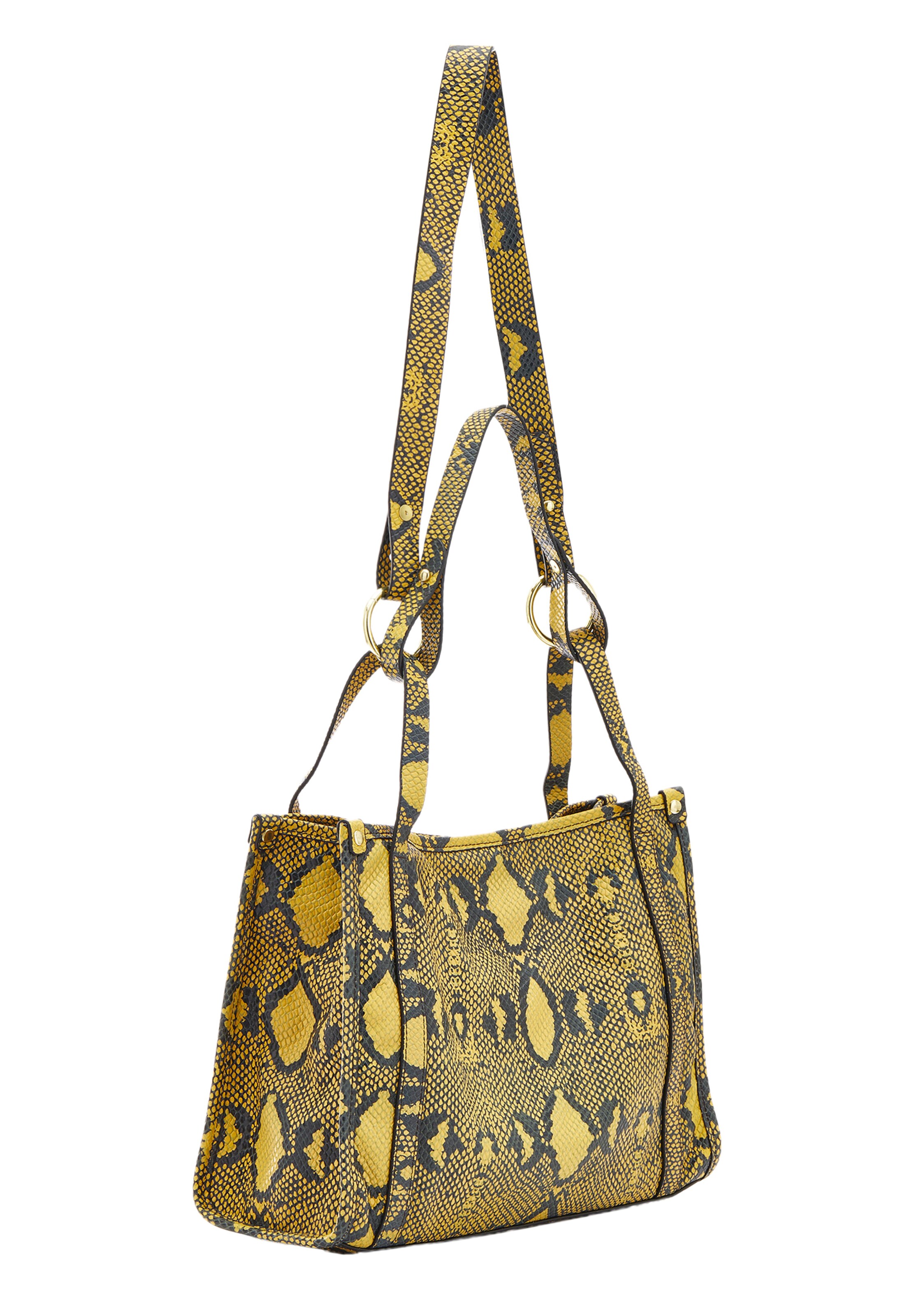 faina - Mala de ombro em amarelo