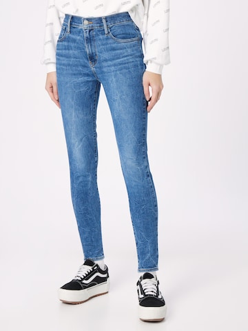 LEVI'S ® Skinny Jeans '720 Hirise Super Skinny' in Blue: front