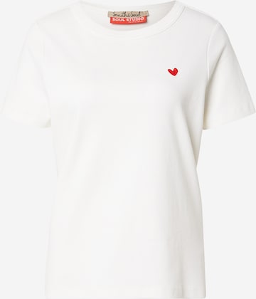 balta Smith&Soul Marškinėliai: priekis