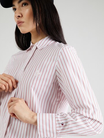 Chemisier TOMMY HILFIGER en blanc