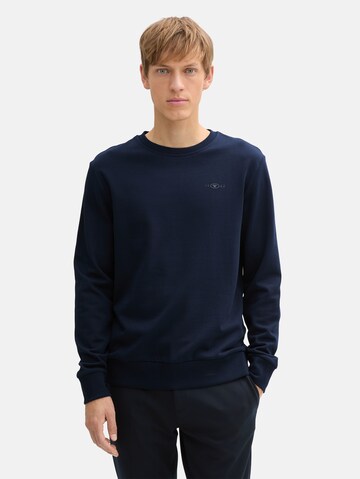TOM TAILOR Sweatshirt in Blau: Vorderseite