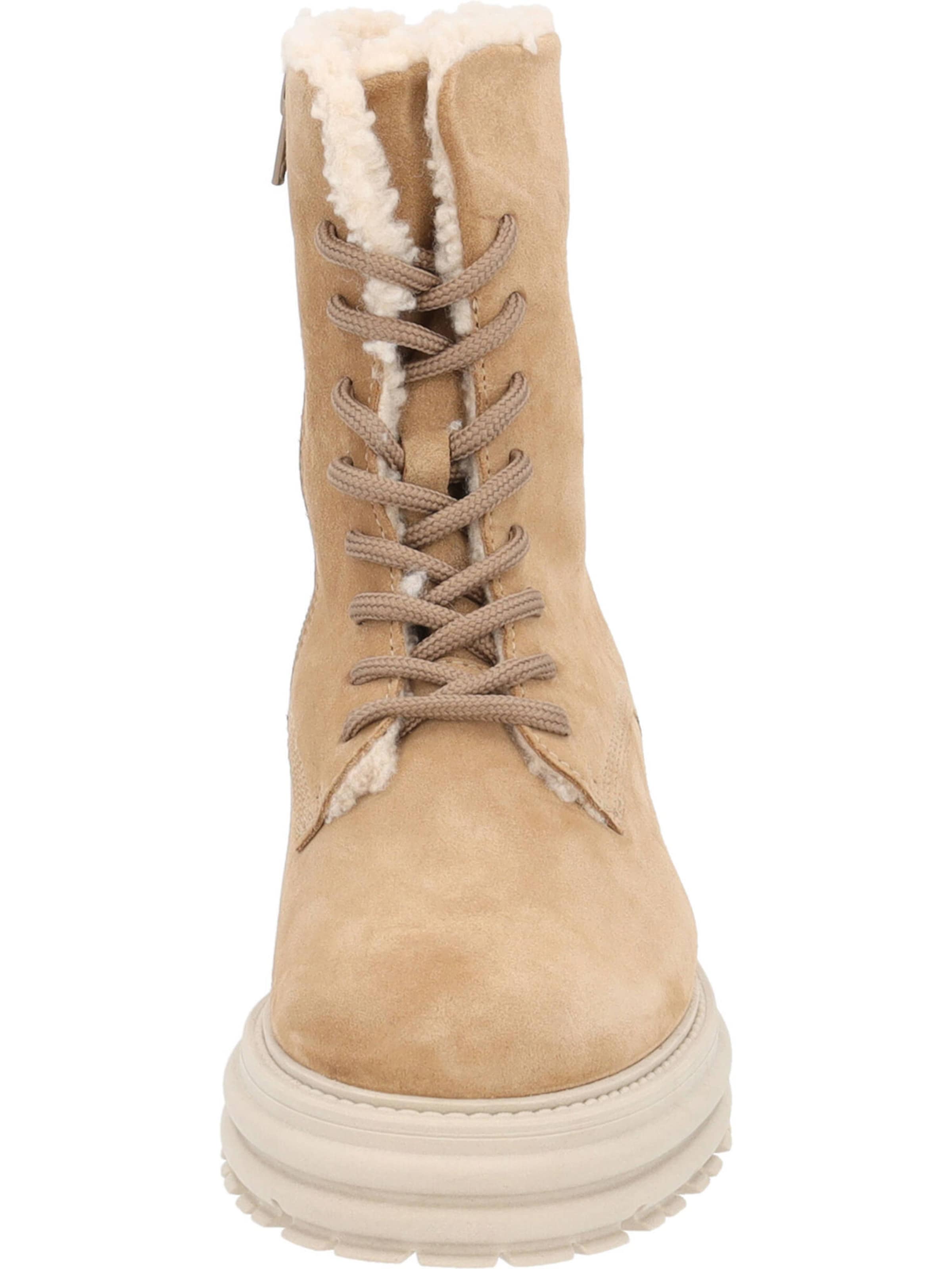Palado Lace-up bootie 'Cabrera' in Beige