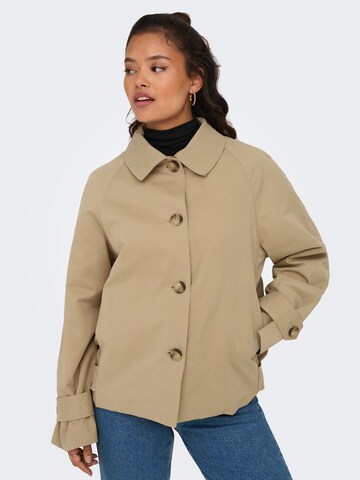 JDY Tussenmantel 'Donna' in Beige: voorkant