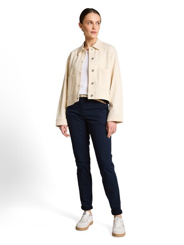 Coupe slim Pantalon chino TOM TAILOR en bleu