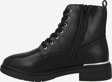 NEW LOOK Lace-up bootie in Black