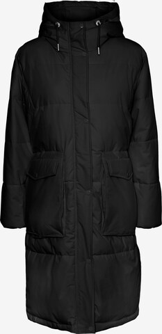 VERO MODA Wintermantel 'Elanor' in Zwart: voorkant