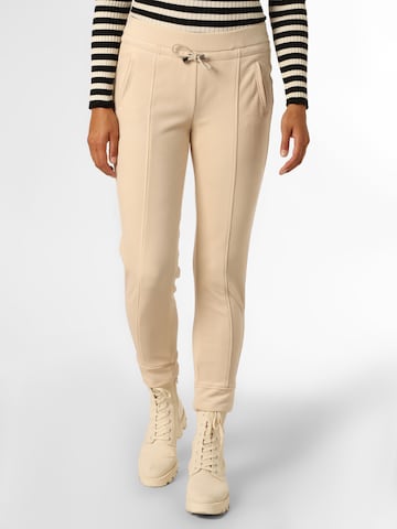 TONI Slimfit Broek 'Sue Chic' in Beige: voorkant