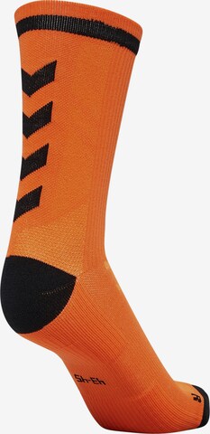 Hummel Athletic Socks 'ACTION INDOOR' in Orange