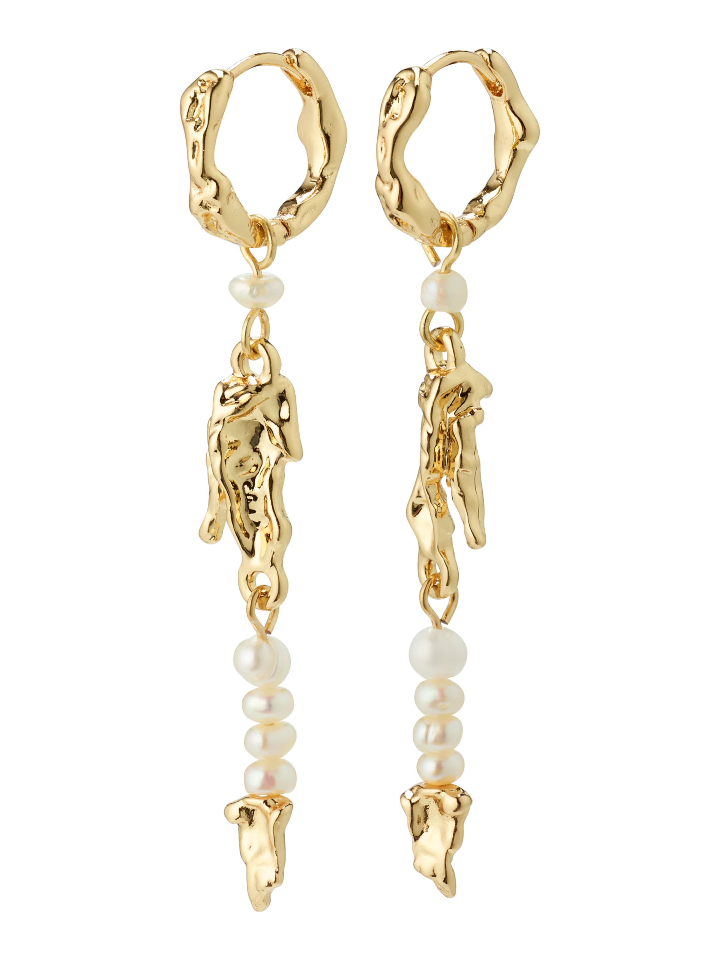 Pilgrim Серьги 'Niya' в Золотой: спереди