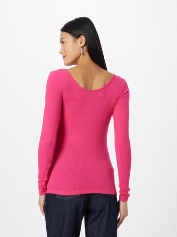 PIECES Shirt 'KITTE' in Pink