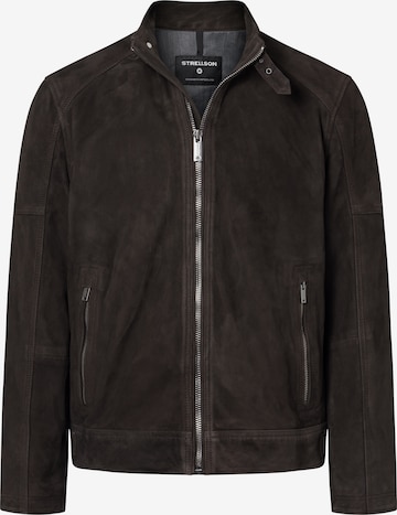 STRELLSON Between-season jacket in Brown: front