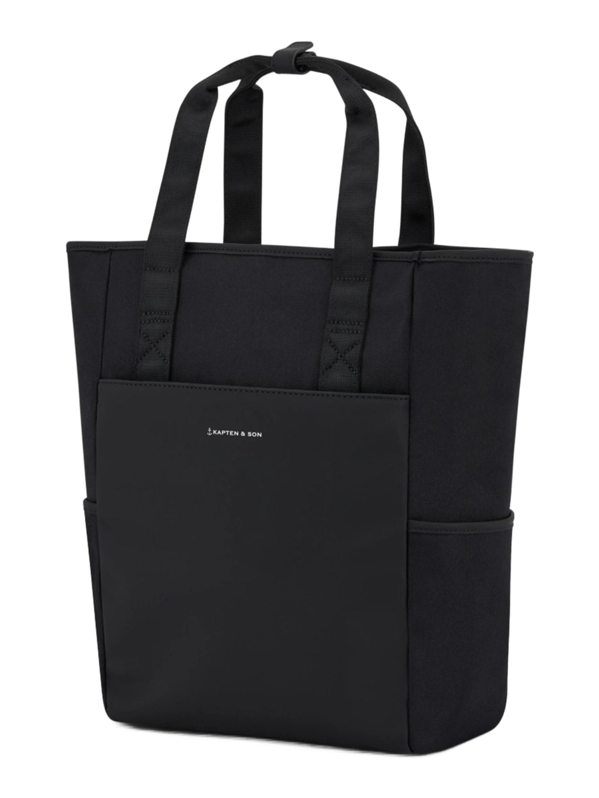 Kapten & Son Plecak 'Kapten & Son Sac à dos Lindby All Black' w kolorze czarny