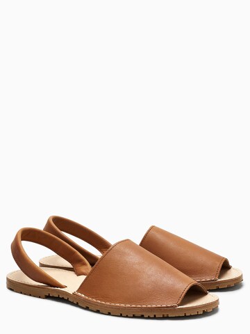 Next Sandaler i brun