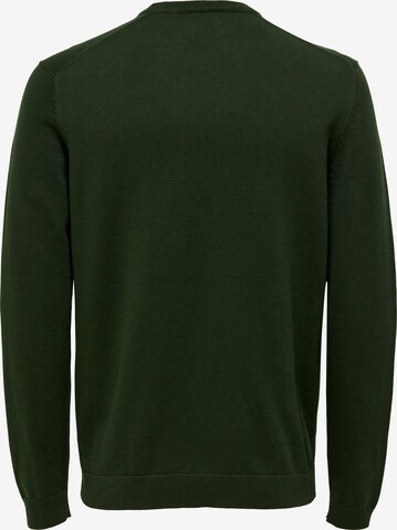 Only & Sons Regular Fit Pullover 'Alex' i grøn