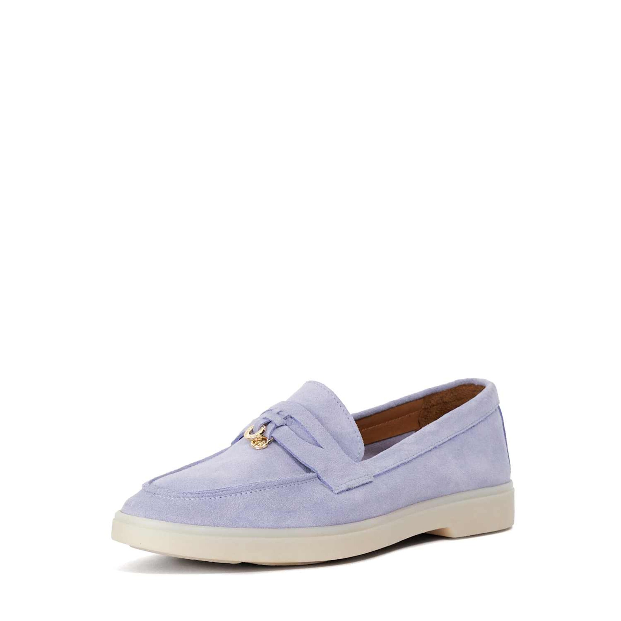 Chaussure basse 'Grinning' Dune LONDON en bleu : devant