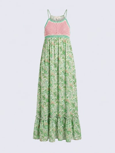 Miss June Šaty 'Robe Longue Sorbet' ve velikosti 36-38 - zelená, Produkt