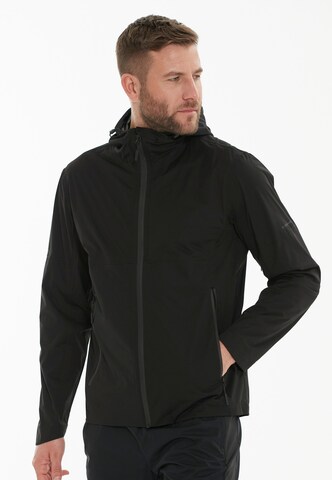 ENDURANCE Athletic Jacket 'Komint' in Black: front